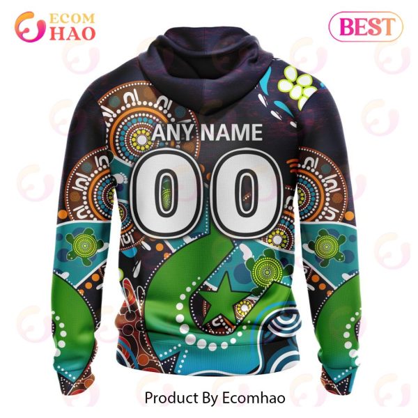 AFL Melbourne Football Club Special Design For NAIDOC Week For Our Elders 3D Hoodie