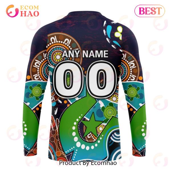 AFL Melbourne Football Club Special Design For NAIDOC Week For Our Elders 3D Hoodie