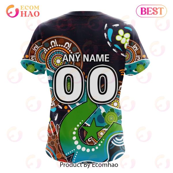 AFL Melbourne Football Club Special Design For NAIDOC Week For Our Elders 3D Hoodie