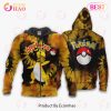 Ampharos Zip Hoodie Costume Pokemon Ampharos Zip Hoodie Costume Pokemon