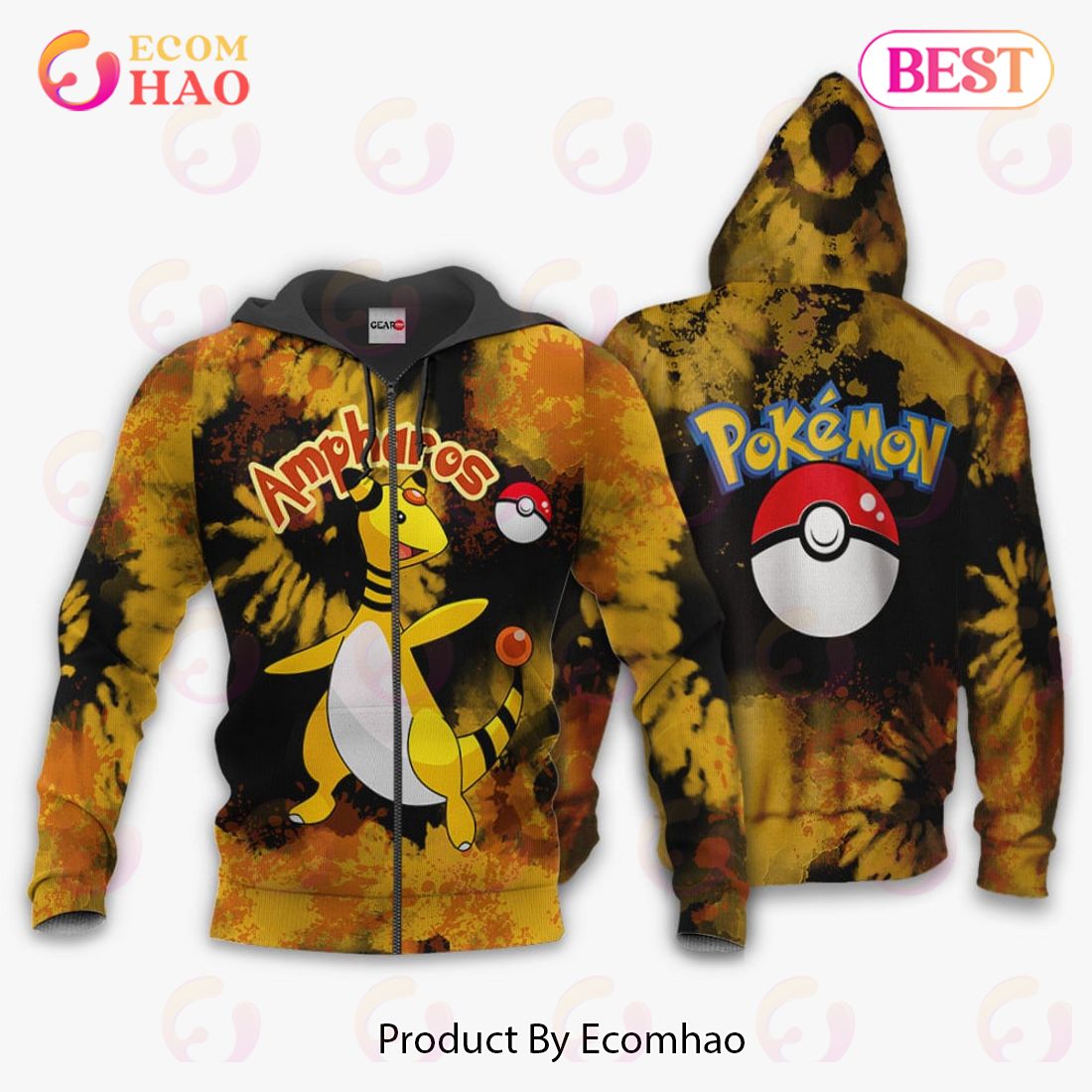 Absol Hoodie Custom Anime Pokemon Mix Manga