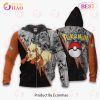Ampharos Zip Hoodie Costume Pokemon Ampharos Zip Hoodie Costume Pokemon
