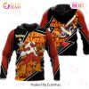 Blaziken Hoodie Custom Pokemon Anime Tie Dye Style