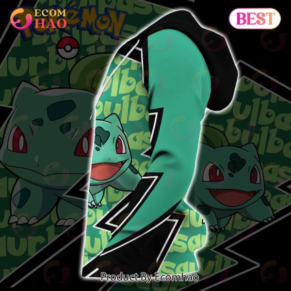 Bulbasaur Zip Hoodie Costume Pokemon