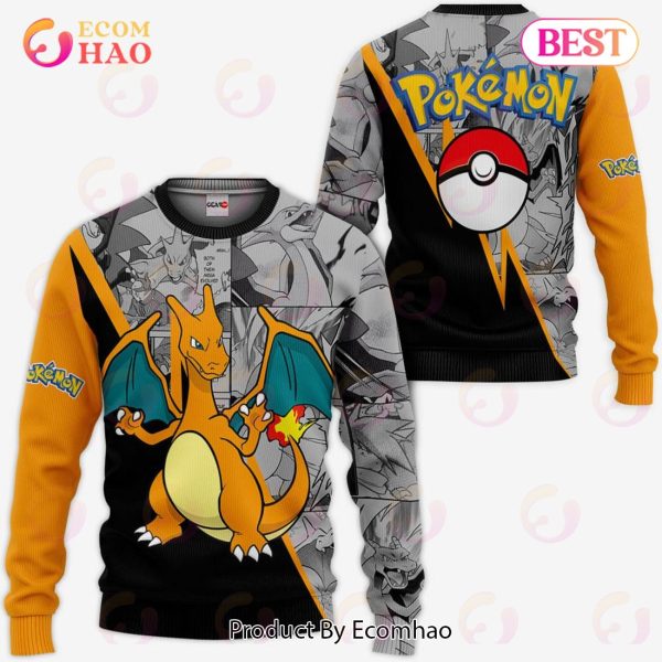 Charizard Hoodie Custom Anime Pokemon Mix Manga