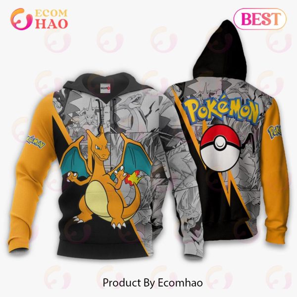 Charizard Hoodie Custom Anime Pokemon Mix Manga