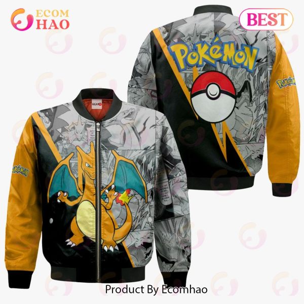 Charizard Hoodie Custom Anime Pokemon Mix Manga