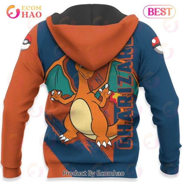 Charizard Hoodie Custom Pokemon Anime