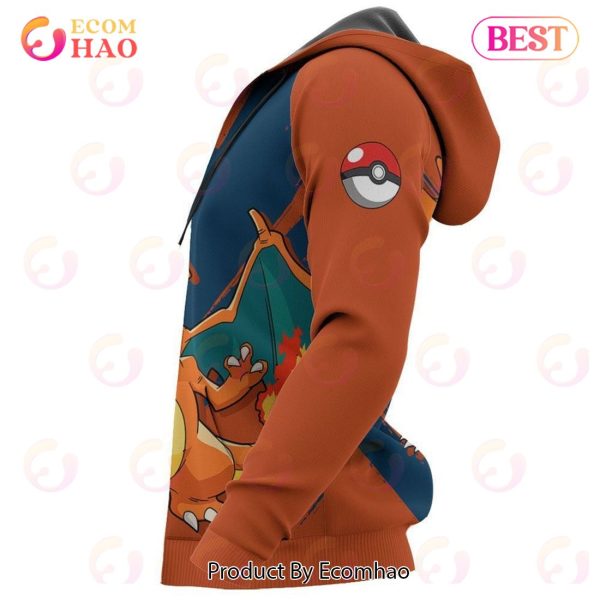 Charizard Hoodie Custom Pokemon Anime