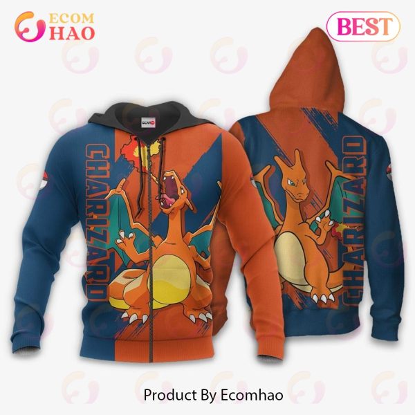 Charizard Hoodie Custom Pokemon Anime