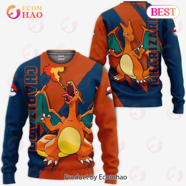 Charizard Hoodie Custom Pokemon Anime