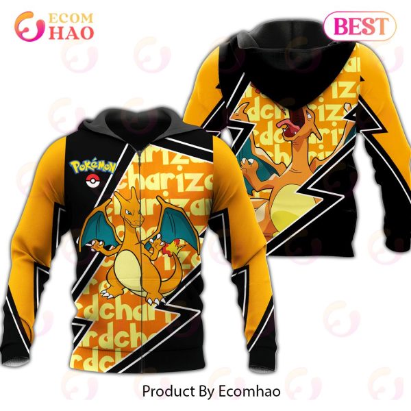 Charizard Zip Hoodie Costume Pokemon