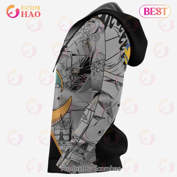 Dragonite Hoodie Custom Anime Pokemon Mix Manga
