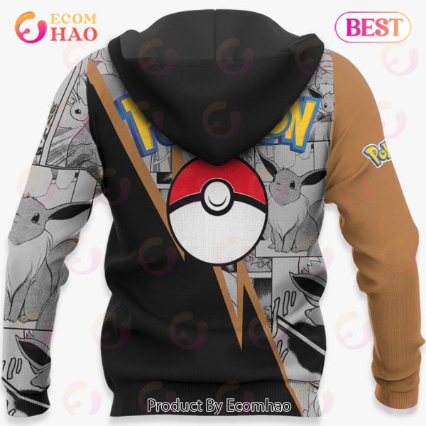 Eevee Hoodie Custom Anime Pokemon Mix Manga