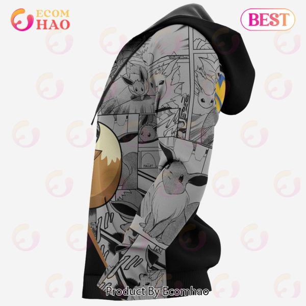 Eevee Hoodie Custom Anime Pokemon Mix Manga