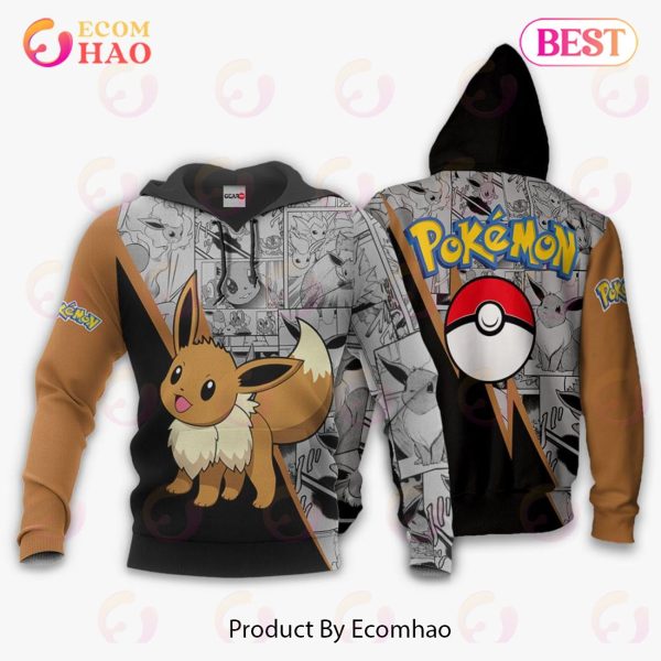 Eevee Hoodie Custom Anime Pokemon Mix Manga