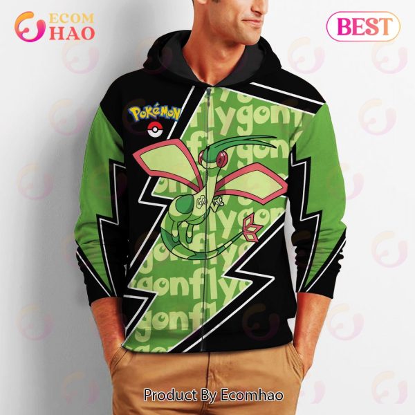 Flygon Zip Hoodie Costume Pokemon