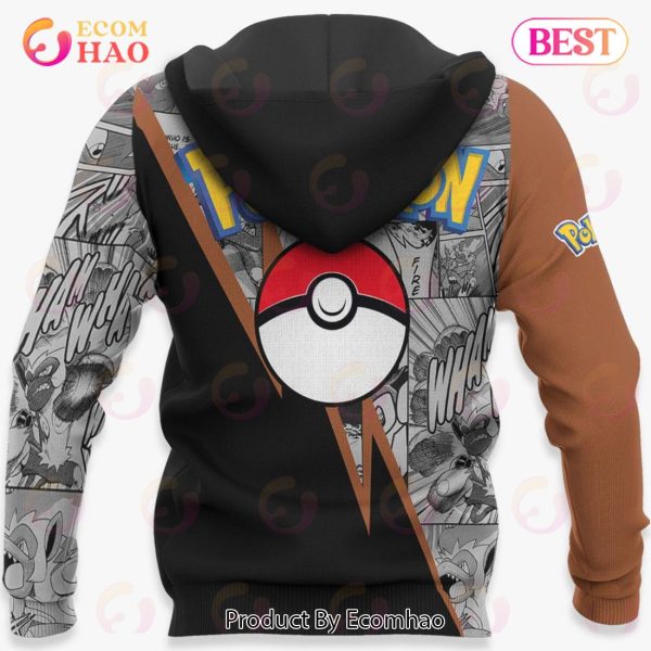 Infernape Hoodie Custom Anime Pokemon Mix Manga
