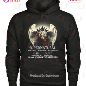 Supernatural 2005 – 2023 Thank You For The Memories T-Shirt