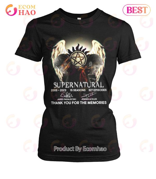 Supernatural 2005 – 2023 Thank You For The Memories T-Shirt