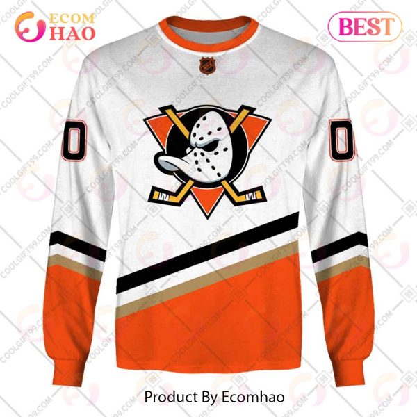 Personalized NHL Anaheim Ducks Reverse Retro 2223 Style 3D Hoodie