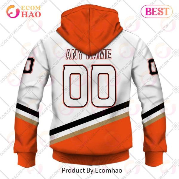 Personalized NHL Anaheim Ducks Reverse Retro 2223 Style 3D Hoodie