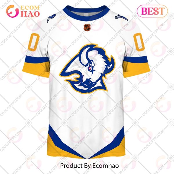 Personalized NHL Buffalo Sabres Reverse Retro 2223 Style 3D Hoodie