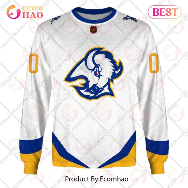 Personalized NHL Buffalo Sabres Reverse Retro 2223 Style 3D Hoodie