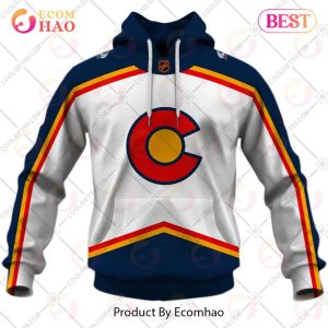 Personalized NHL Colorado Avalanche Reverse Retro 2223 Style 3D Hoodie