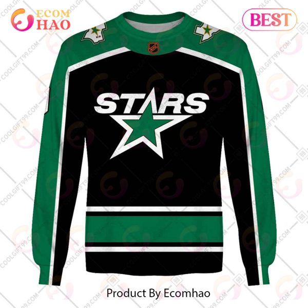 Personalized NHL Dallas Stars Reverse Retro 2223 Style 3D Hoodie