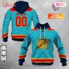 Personalized NHL Edmonton Oilers Reverse Retro 2223 Style 3D Hoodie