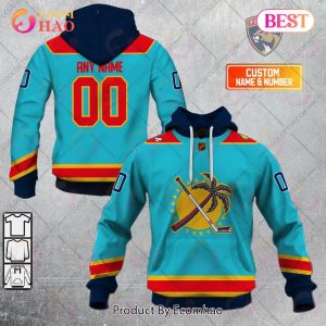 Personalized NHL Florida Panthers Reverse Retro 2223 Style 3D Hoodie