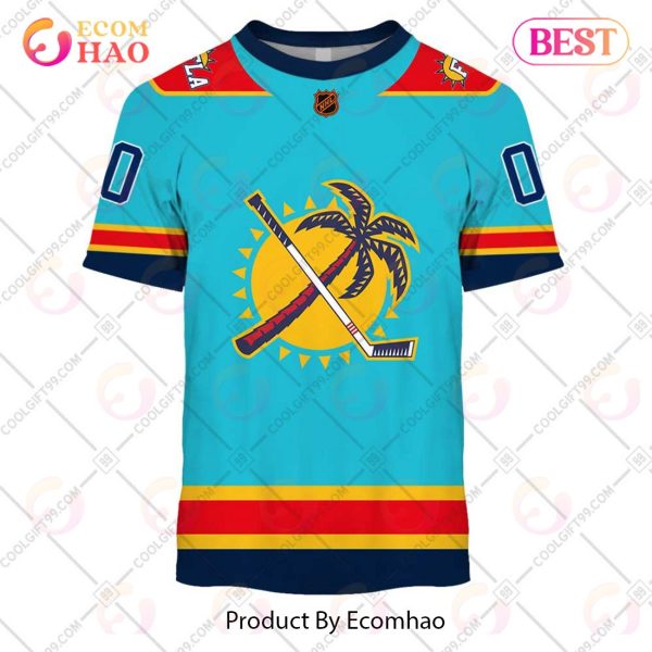 Personalized NHL Florida Panthers Reverse Retro 2223 Style 3D Hoodie