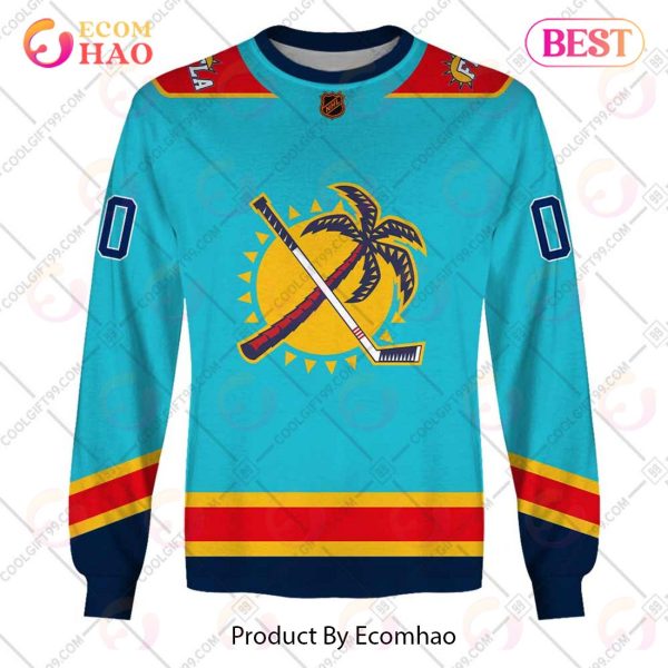 Personalized NHL Florida Panthers Reverse Retro 2223 Style 3D Hoodie