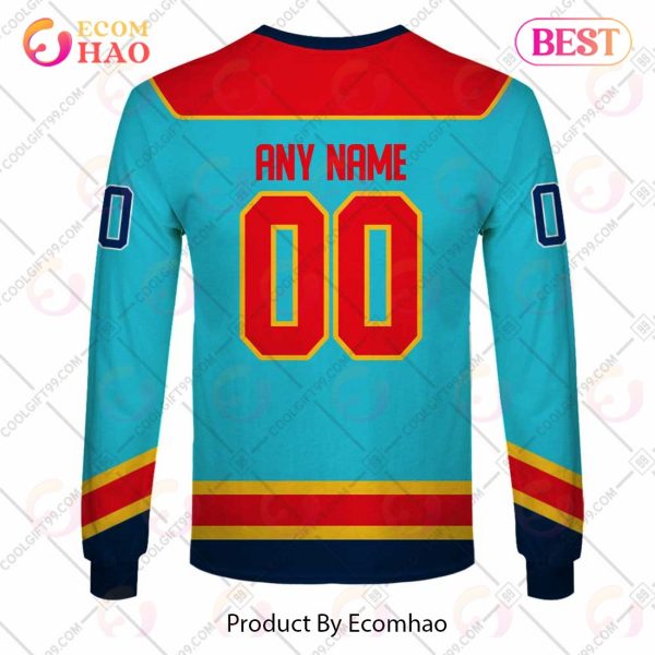 Personalized NHL Florida Panthers Reverse Retro 2223 Style 3D Hoodie