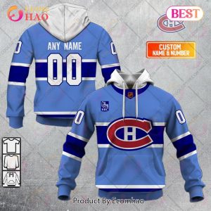 Personalized NHL Montreal Canadiens Reverse Retro 2223 Style 3D Hoodie
