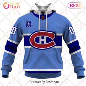 Personalized NHL Montreal Canadiens Reverse Retro 2223 Style 3D Hoodie