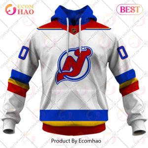 Personalized NHL New Jersey Devils Reverse Retro 2223 Style 3D Hoodie