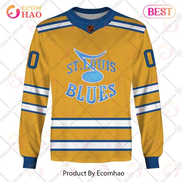 Personalized NHL St. Louis Blues Reverse Retro 2223 Style 3D Hoodie