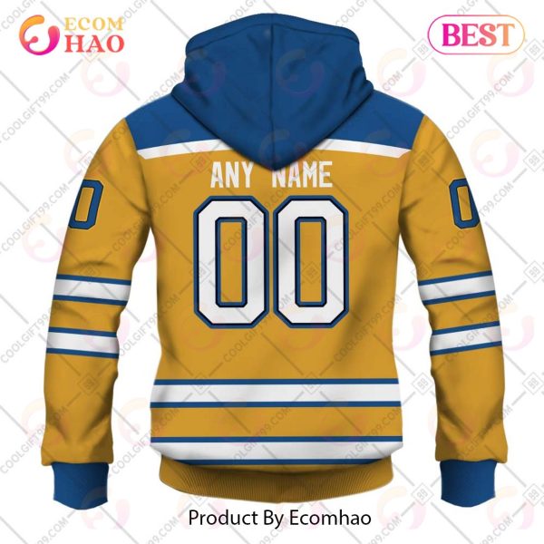 Personalized NHL St. Louis Blues Reverse Retro 2223 Style 3D Hoodie