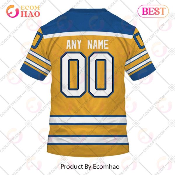 Personalized NHL St. Louis Blues Reverse Retro 2223 Style 3D Hoodie