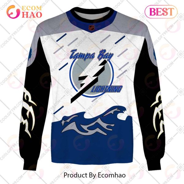 Personalized NHL Tampa Bay Lightning Reverse Retro 2223 Style 3D Hoodie