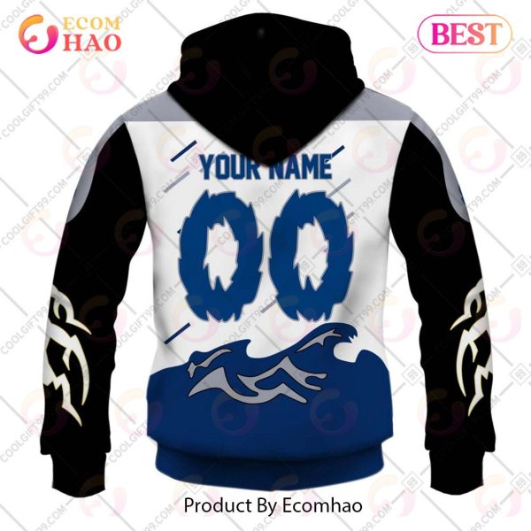 Personalized NHL Tampa Bay Lightning Reverse Retro 2223 Style 3D Hoodie