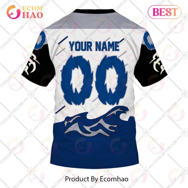 Personalized NHL Tampa Bay Lightning Reverse Retro 2223 Style 3D Hoodie