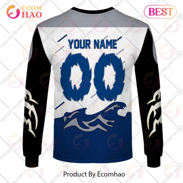 Personalized NHL Tampa Bay Lightning Reverse Retro 2223 Style 3D Hoodie
