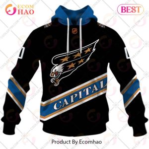 Personalized NHL Washington Capitals Reverse Retro 2223 Style 3D Hoodie