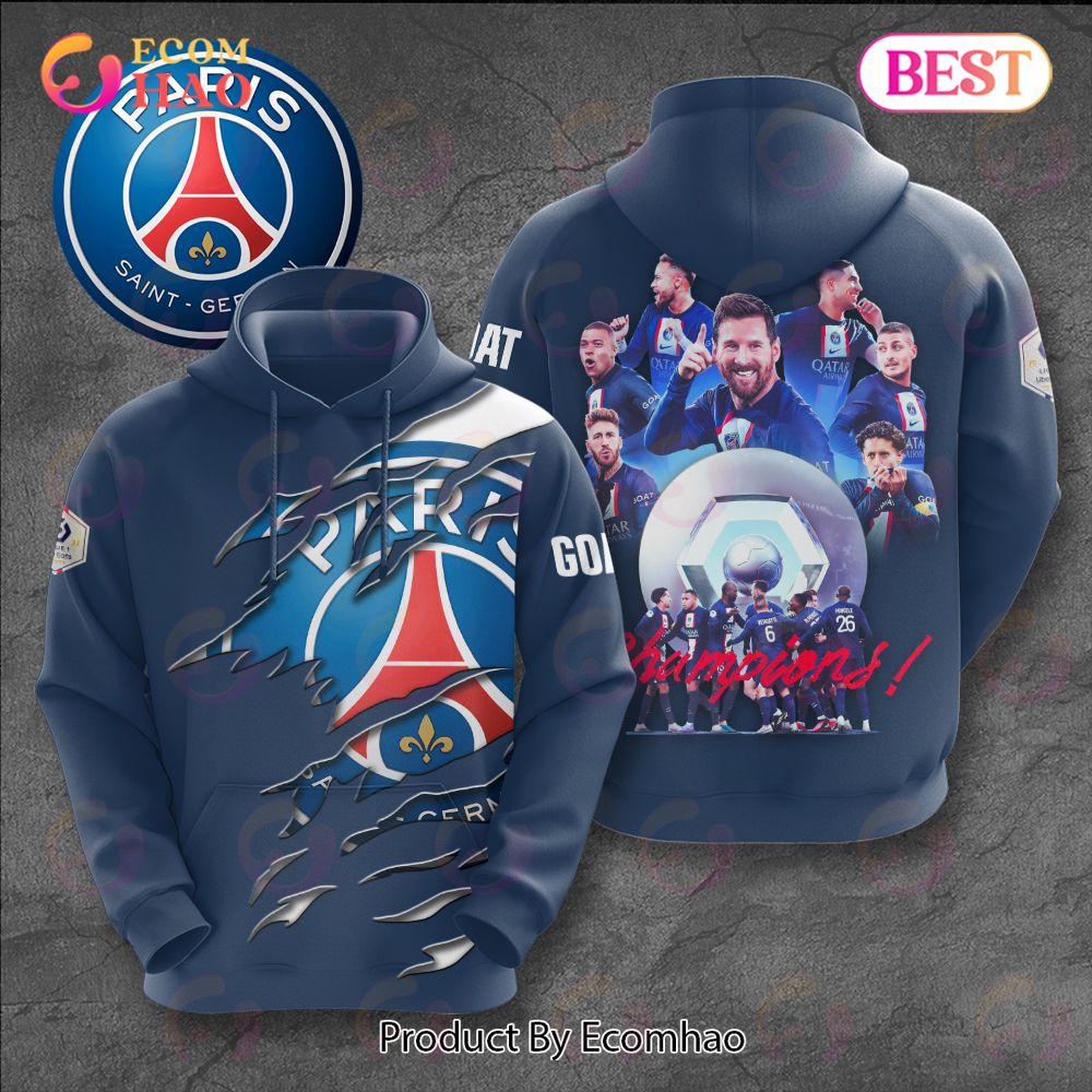 Paris Saint-Germain Champions 3D Apparels