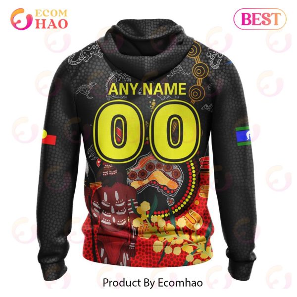 Personalized NRL Canberra Raiders Special Design For NAIDOC Week For Our Elders 3D Hoodie