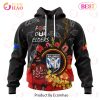 Personalized NRL Canberra Raiders Special Design For NAIDOC Week For Our Elders 3D Hoodie