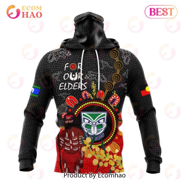 Personalized NRL New Zealand Warriors Special Design For NAIDOC Week For Our Elders 3D Hoodie